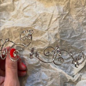 Tiara with crystals - beautiful